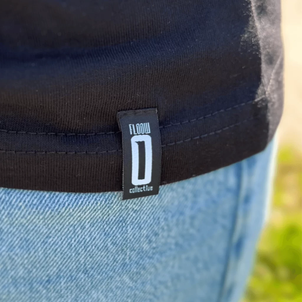 Koszulka rolki damska czarna FLOW (4)