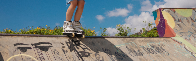 rolki agresywne skatepark