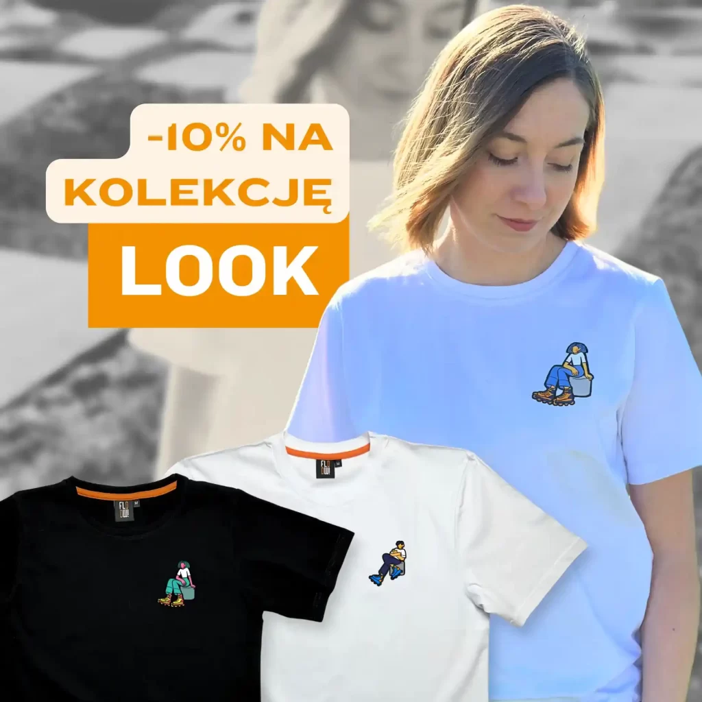 Promocja koszulki na rolki